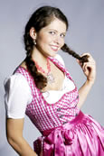 Midi Dirndl pink